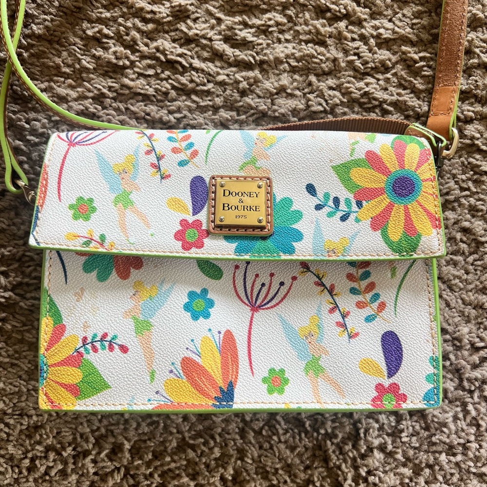 Limited edition Dooney and Bourke Tinkerbell crossbody